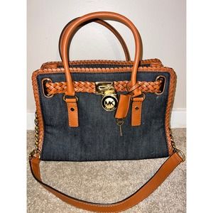 Michael Kors Hamilton Blue Denim